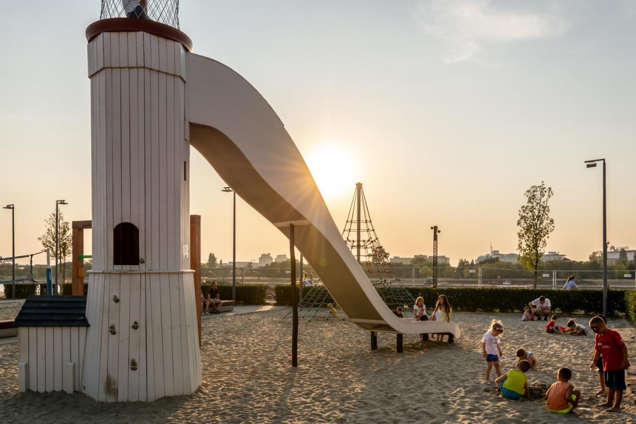 Beograd Na Vodi - Belgrade Waterfront Riverside Buitenkant foto