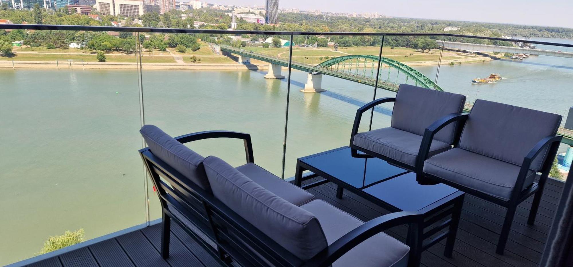 Beograd Na Vodi - Belgrade Waterfront Riverside Buitenkant foto