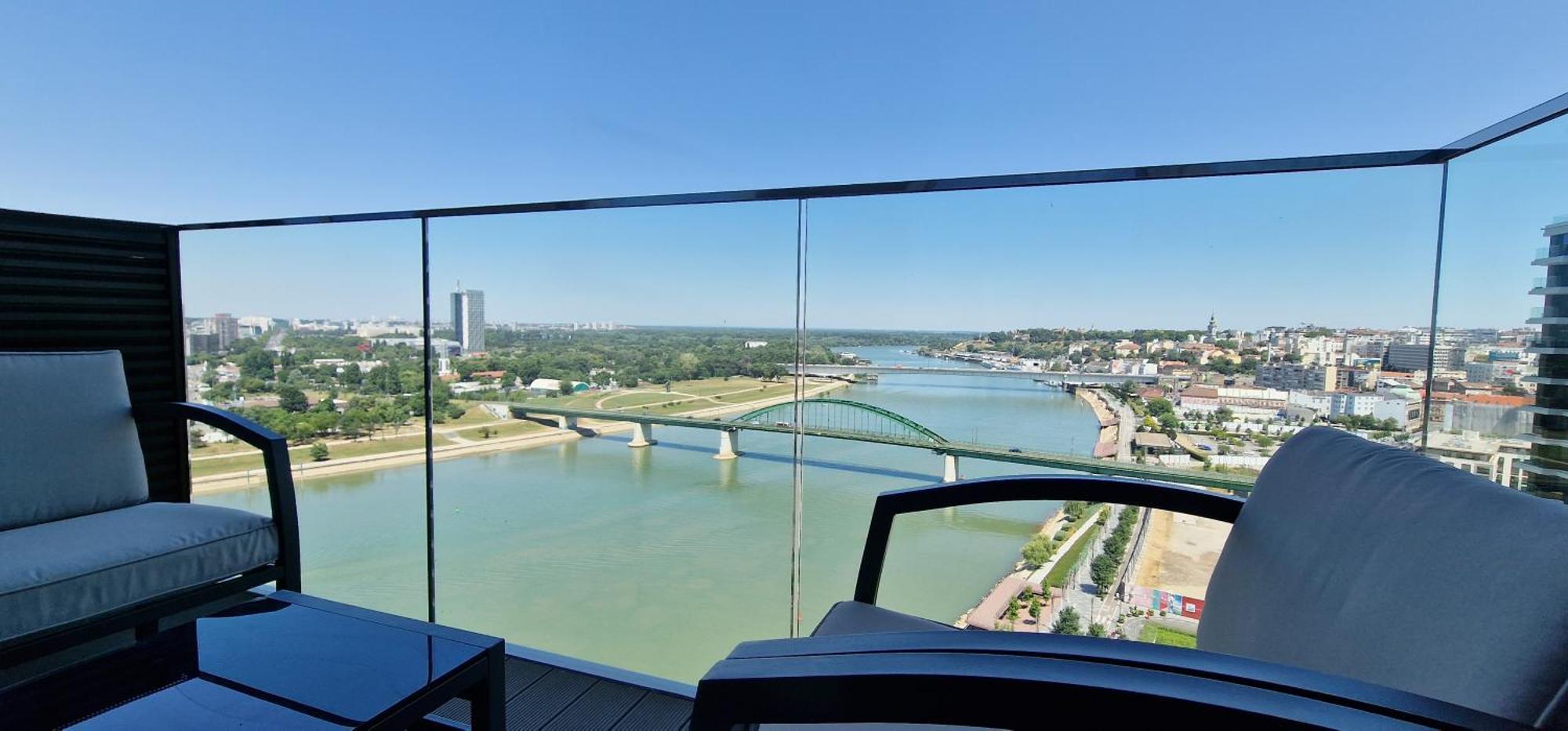 Beograd Na Vodi - Belgrade Waterfront Riverside Buitenkant foto